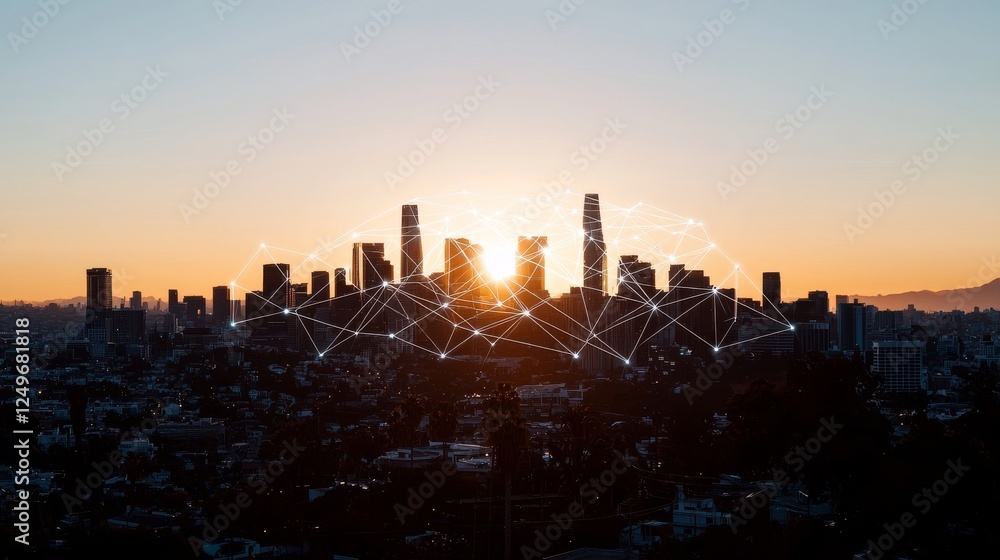 Poster smart communication networks including 5g and iot internet of things, enhancing telecommunication in