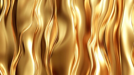Seamless golden foil texture with a flat finish, ideal for festive and celebratory abstract designs