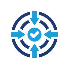 Fototapeta premium Integration icon