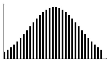 Minimalist Bar Chart with Grid and Labels Graphic