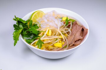 Bright Vietnamese Noodle Pho