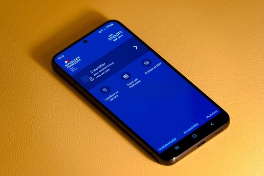 Application impots.gouv sur smartphone