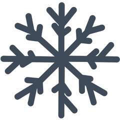Snow flake icon vector snowflake