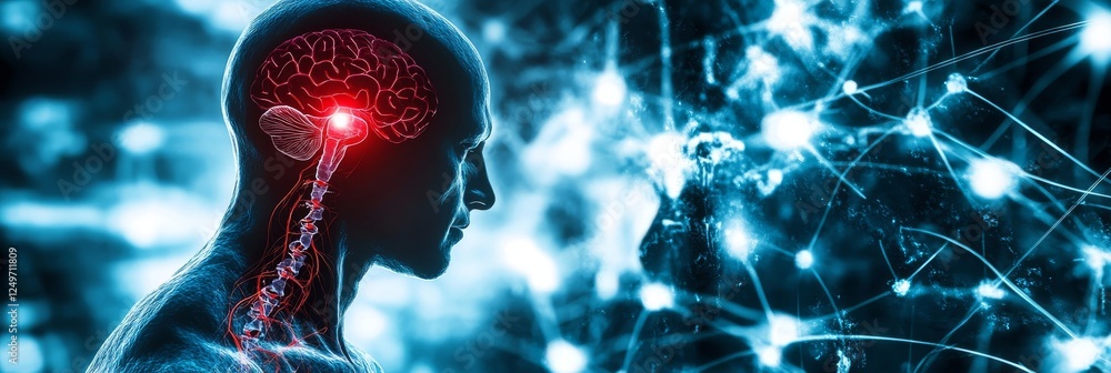 Poster this project aims to create a detailed digital model of the human brain and nervous system, highligh