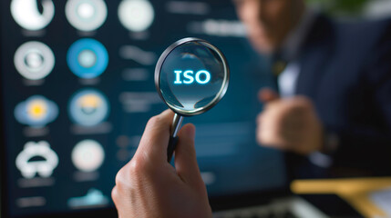 Analyzing iso standards with magnifying glass