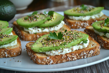  handmade avocado toast