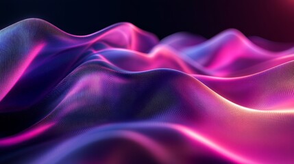 Obraz premium Dynamic Abstract Wave Design with Vibrant Colors