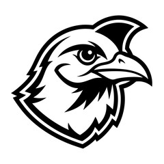 Finch Bird Vector Illustration – Cartoon, Clipart & Line Art on White Background, High-quality finch bird vector illustration, clipart, and line art design on a white background.