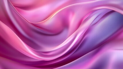 Obraz premium Stunning Pink and Purple Gradient Fabric Texture - A Breathtaking Abstract Design