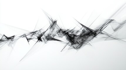 Abstract Black and White Graphic Design