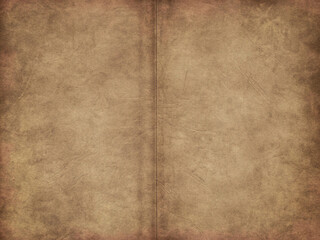 Obraz premium Brown old paper texture with high-resolution vintage parchment design featuring burnt staines and edges ideal for notebooks and letters