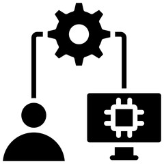 Natural Language Processing Icon