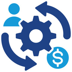 Economic System Icon