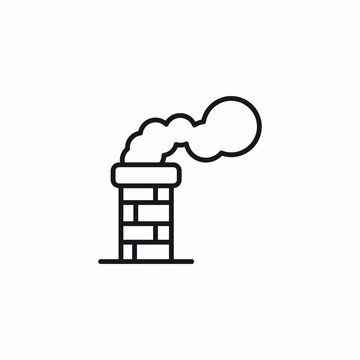 recommend clip art: brick chimney icon sign vector