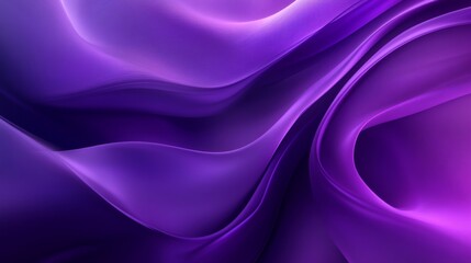 Fototapeta premium Purple Abstract Waves Graphic Design Background