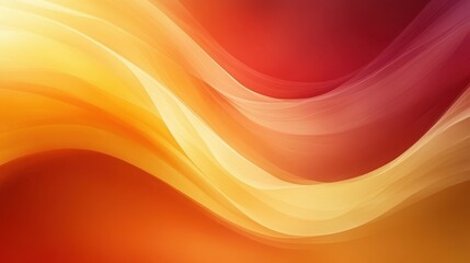 Abstract orange and red wave background, design element