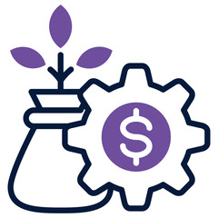 Economic Investment Icon