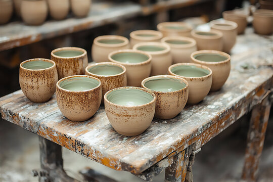  handmade pottery