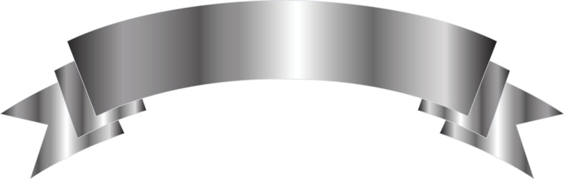 Silver Rounded Banner
