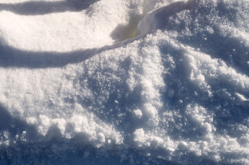 śnieg, puszysty, snow, fluffy
