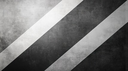 Fototapeta premium Abstract Textured Background with Diagonal Stripes in Shades of Gray