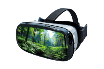 Virtual Reality Headset Creating Engaging Digital Environments for Exploration