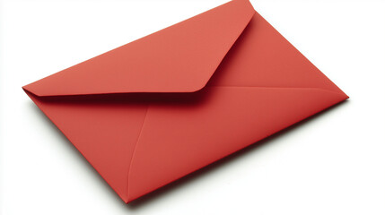 red envelope isolated on white background