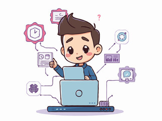 Software Development Process in Digital Matrix Style