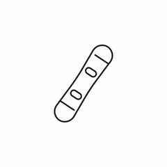 ice board skate icon sign vector