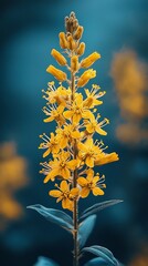 HD Phone Wallpaper Vibrant Yellow Wildflowers Blooming in Nature Close Up Botanical Photography