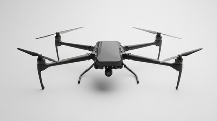 Drone aerial photography studio white background (1)