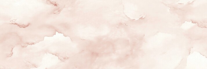 Terracotta Watercolor Wash Texture Background. Delicate Earthy Tone with Abstract Clouds. Calm and Elegant Backdrop for Graphic Design and Creative Projects