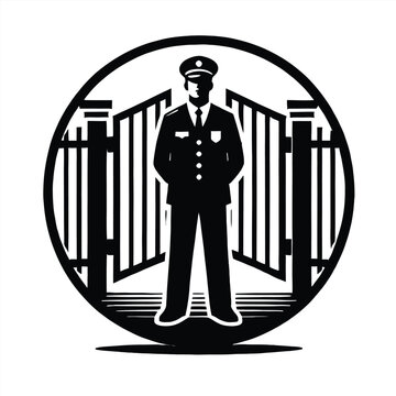 Security Guard Silhouette