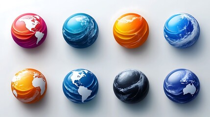 Abstract globe earth design collection high resolution hd image