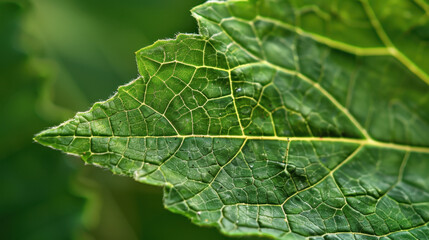 Obraz premium green leaves background