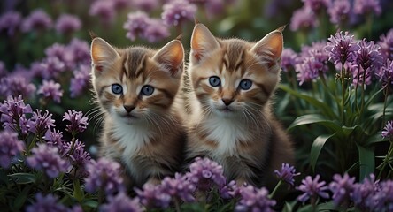 cat in the garden