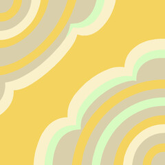 Aesthetic Pastel Abstract Artsy Vector Background