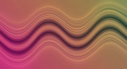 Fototapeta premium Gradient wave patterns with smooth curves and vibrant tones