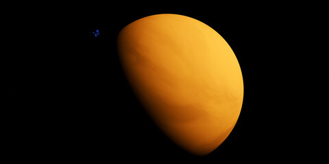 Ross 128 b Planet - Ross 128 b is a super-Earth exoplanet that orbits an M-type star.