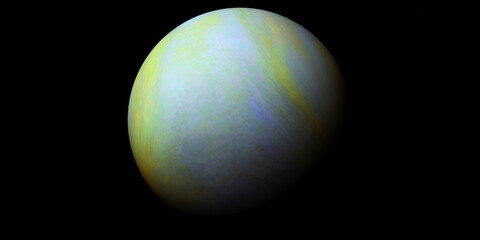Venus Planet - Venus is a terrestrial planet. It is small and rocky and has a thick hot atmosphere.