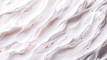 Smooth, flowing texture of creamy substance on a soft surface with subtle color variations