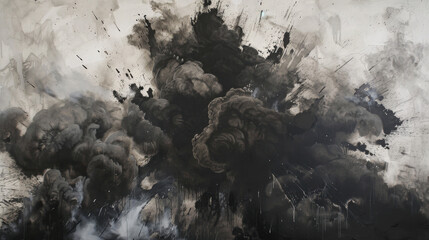 black dust explosion