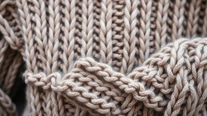 Soft and cozy wool sweater texture background, comfortable, cozy