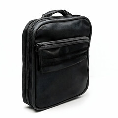 Naklejka premium black bag isolated on white