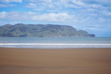 beach and mountains