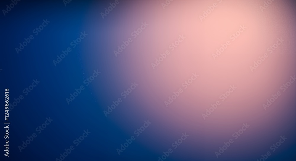 Poster abstract gradient background with soft blue and peach colors