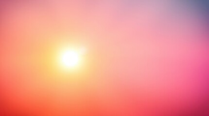 Obraz premium Sunset Sky Background Image Warm Pink Orange Hues