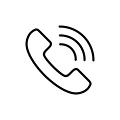 Call icon vector. telephone sign and symbol. phone icon. contact us