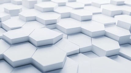 Obraz premium Abstract Hexagon Pattern