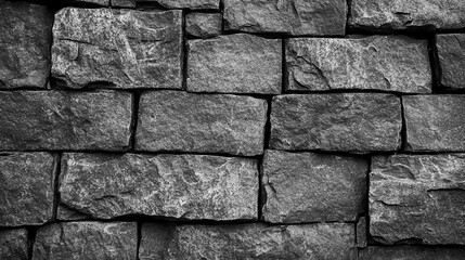 Rough dark gray stone wall texture with modern bright tones and blurred background, offering empty space for captions, symbolizing chaos and contrast between solidity and impermanence.

